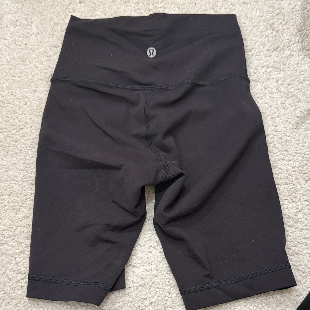 lululemon athletica Women's Black Bike Shorts